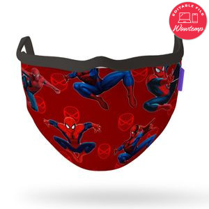 Printable SpiderMan Face Mask Digital File Instant Download