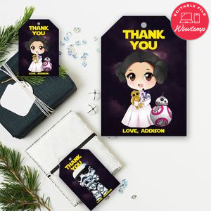 Printable Star Wars Gilf Tags Instant Download