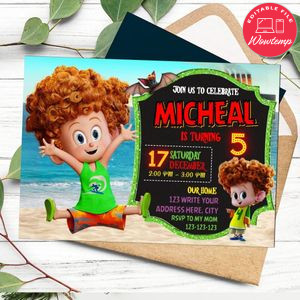 Denise hotel transylvania Invitation Customizable Template Instant Download