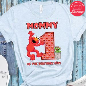 Elmo mommy of the birthday girl T-Shirt