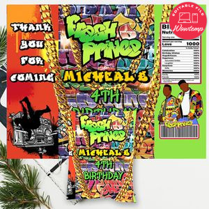 Hip hop Chip Bag Digital File Instant Download