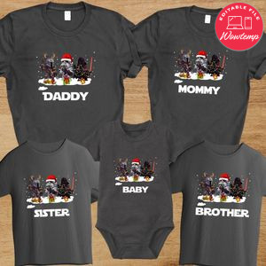 Star Wars Funny Christmas Party Shirts