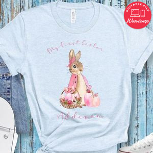 Baby Girl My First Easter Day Shirt