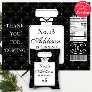 Chanel Chip Bag Digital File Printable Instant Download