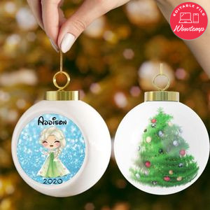 Elsa Disney Frozen 2 Christmas Ball Ornament Gift