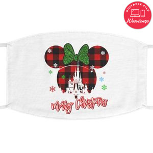 Disney Minnie Mouse Christmas Face Mask