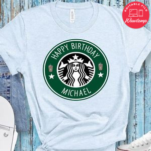 Starbucks Birthday Custom PNG file template