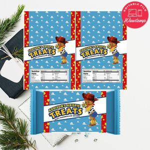 It's a Boy Toy Story Rice Krispie Treat Digital File Printable Instant Download