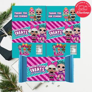 Lol Surprise Doll Rice Krispie Treat Digital File Printable Instant Download