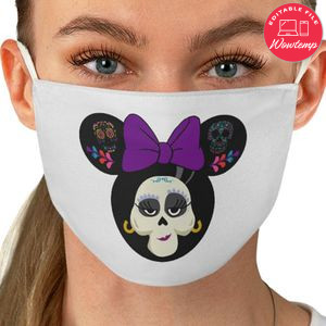 Coco Mama Funny Halloween Washable Face Mask