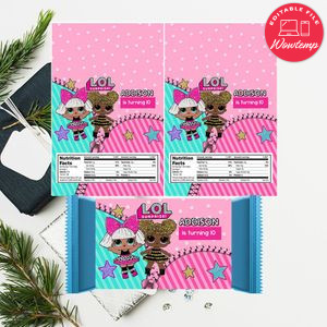 lol hershey Candy Bar Wrapper Digital File Printable Instant Download