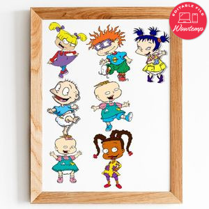 Rugrats centerpiece PNG files