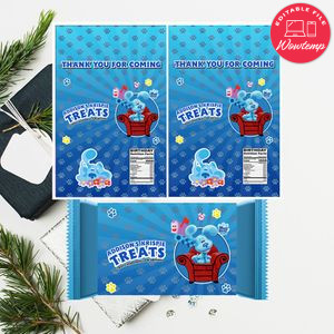 Blue's Clues Rice Krispie Treat Digital File Printable Instant Download