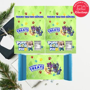 Puppy Dog Pals Rice Krispie Treat Digital File Printable Instant Download