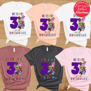 Muppet Babies family birthday shirts