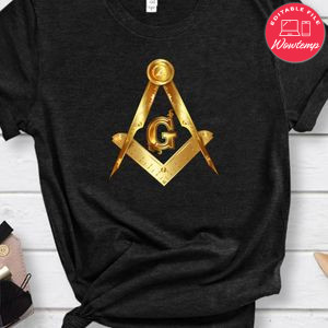 Masonic Square and Compass - Freemason Shirt