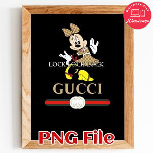 Minnie GC Inspired PNG file template