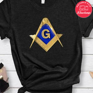 Masonic Shirt Square & Compass Freemason Lodge Shirt