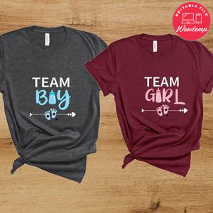 Family Gender Reveal Party PNG file template