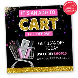 Add to cart Hair Flyer Customizable Template Instant Download