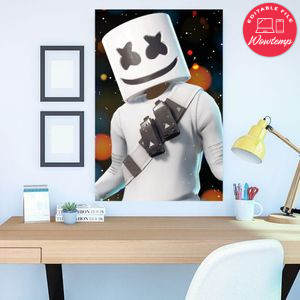 Marshmello Poster Digital File Printable Instant Download