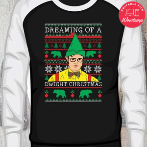 Dwight Schrute Christmas Shirt PNG File Templates