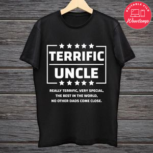 Terrific Uncle Digital File Transparent PNG & SVG Instant Download