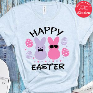 Cute Peeps Happy Easter Shirt