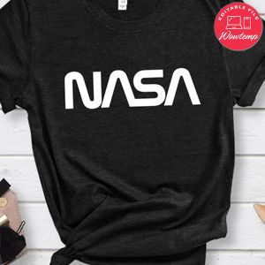 NASA Vintage Graphic Retro Logo Shirt