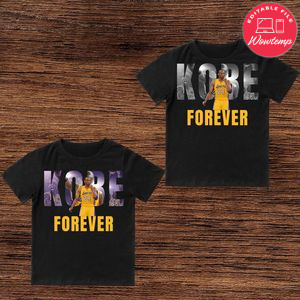 Printable Kobe Bryant Shirt Template DIY