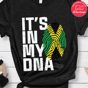 Its in My DNA Black Pride Shirt