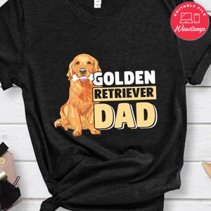 Golden Retriever Dad Shirt