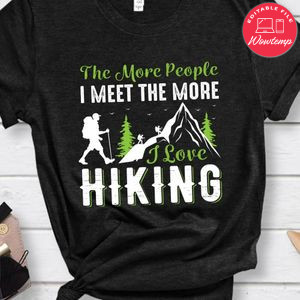 I Love Hiking Shirt