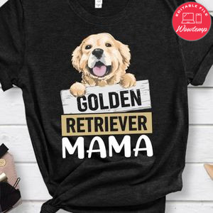 Golden Retriever Mama Shirt