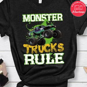 Monster Trucks Rule Shirt