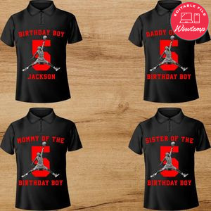 Printable Basketball Michael Jordan Last Dance Birthday Shirt Template Instant Download