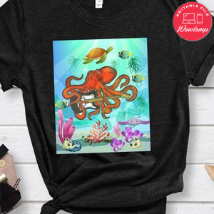 Octopus And Guitar Shirt