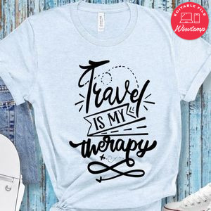 Travel Is My Therapy T-Shirt