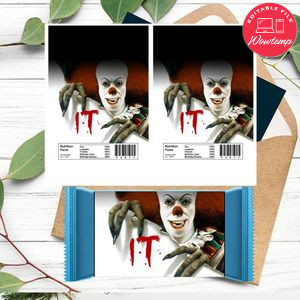 It Halloween Rice Krispie Treat Digital File Printable Instant Download