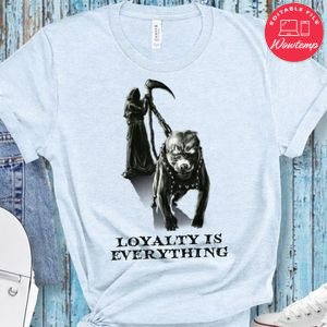 Grim Reaper and evil dog T-Shirt