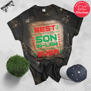 Best son-in-law ever Kid Bleached T-Shirt