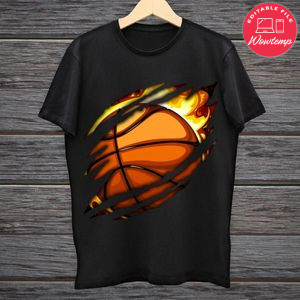 Basketball in me Shirt SVG PNG files Printable Instant Download