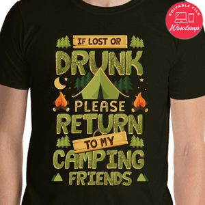 If lost or drunk please return to my friend Classic Unisex T-Shirt