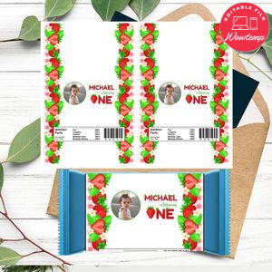 Strawberry Rice Krispie Treat Digital File Printable Instant Download