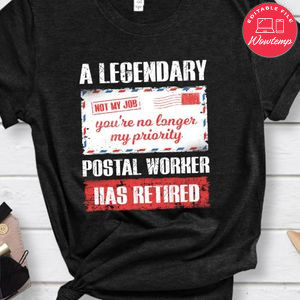 Postal Worker Retired 2019 Postman Retirement Carrier Mail Classic Unisex T-Shirt