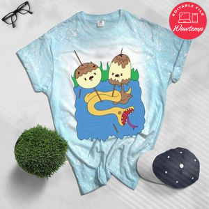 Princess Bubblegum's rock Bleached Shirt Adventure Time What was missing Bleached Shirt