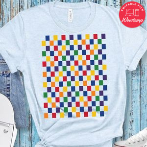 Square Multiple Colors T-Shirt