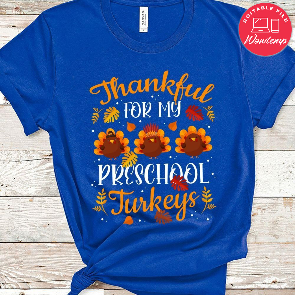 Thankful for my preschool turkey Thanksgiving Filipino Grandma Classic Unisex T-Shirt