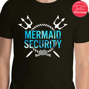 Mermaid Security T-Shirt