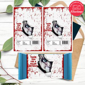Chucky Rice Krispie Treat Digital File Printable Instant Download